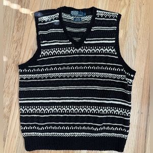 Polo Ralph Lauren Handknit fair isle sweater vest
